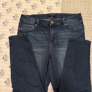 d. jeans Women's Dark Blue Stretch Skinny Jeans - Classic Indigo